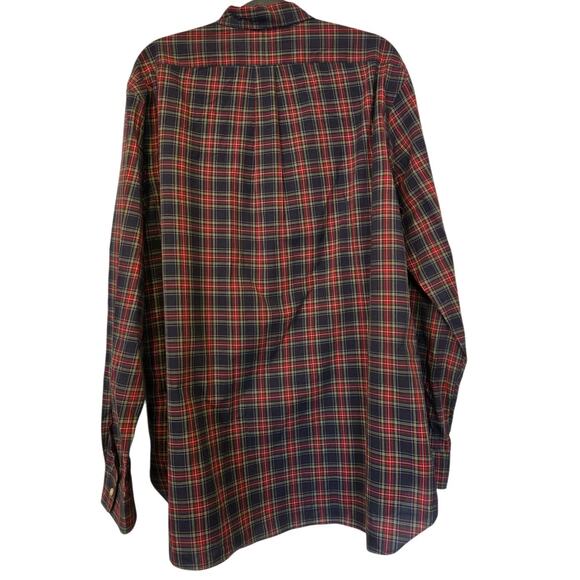 Ralph Lauren Shirt Men’s Multicolor Plaid Yellow Pony Long Sleeve Button Down XL - Picture 8 of 12